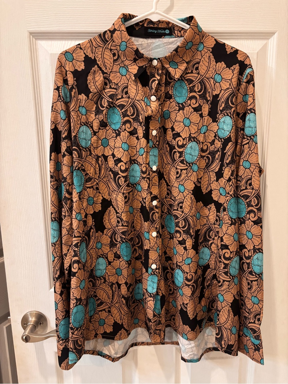 Sterling Kreek Tattoos on this Town Pearl Snap  Western Shirt